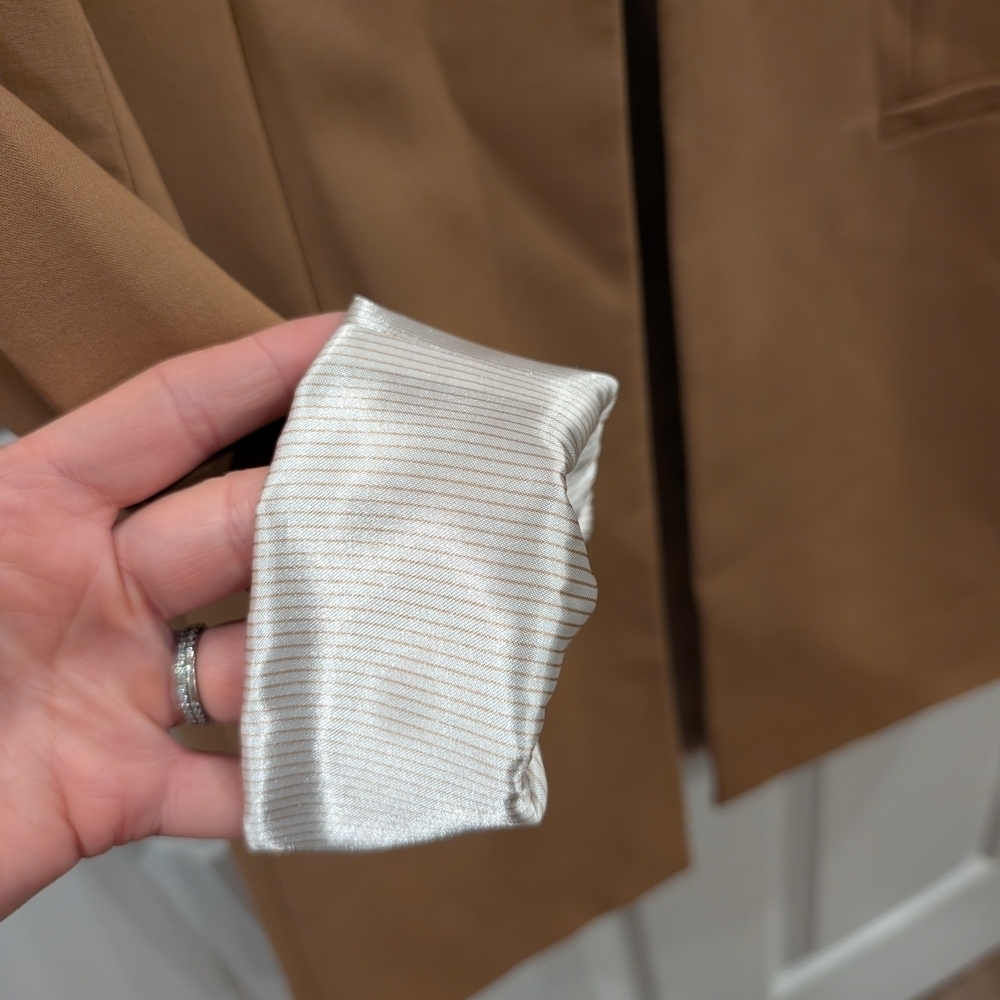 Calvin Klein Camel Women's Blazer - Picture 4 of 8